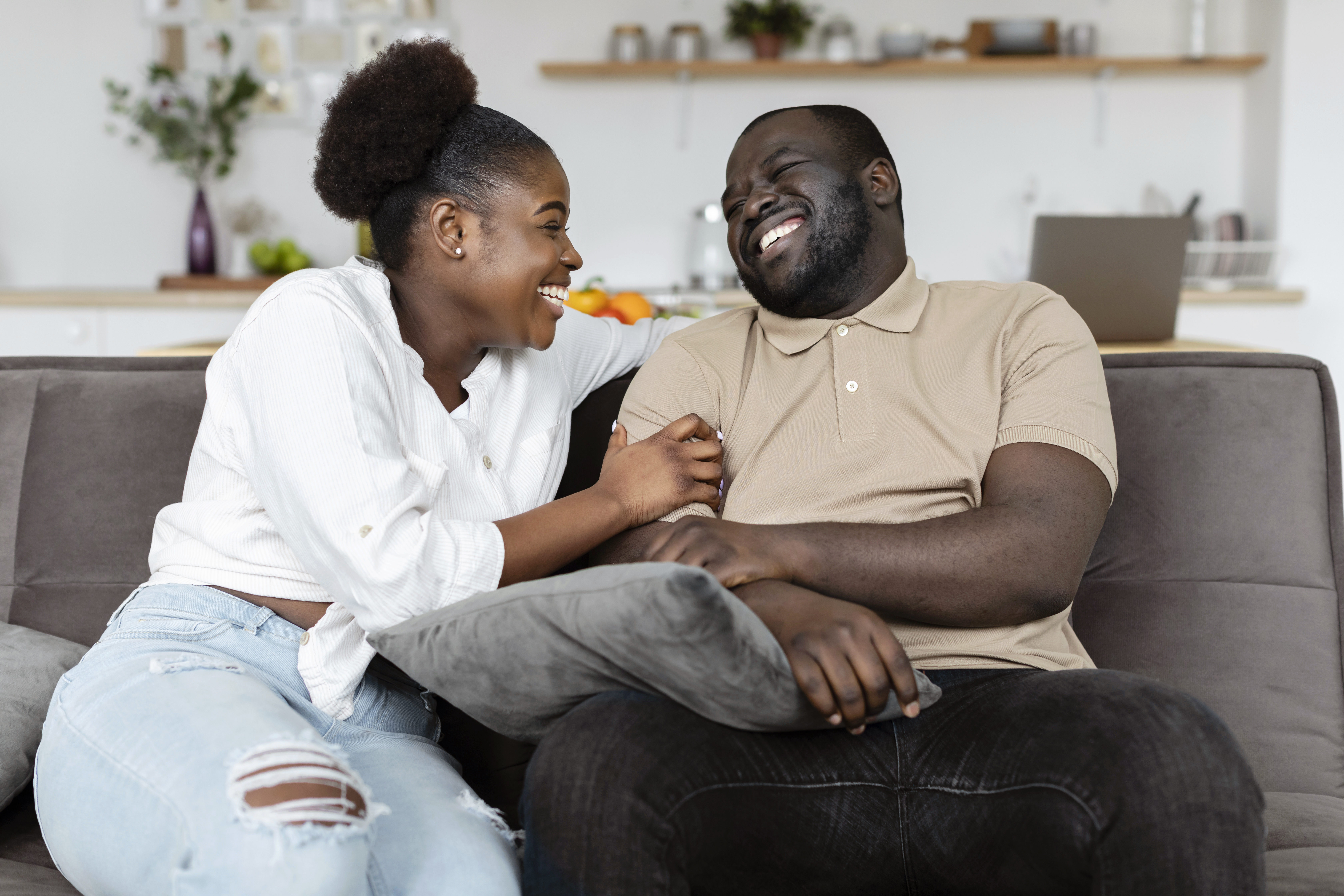Couple in counseling session